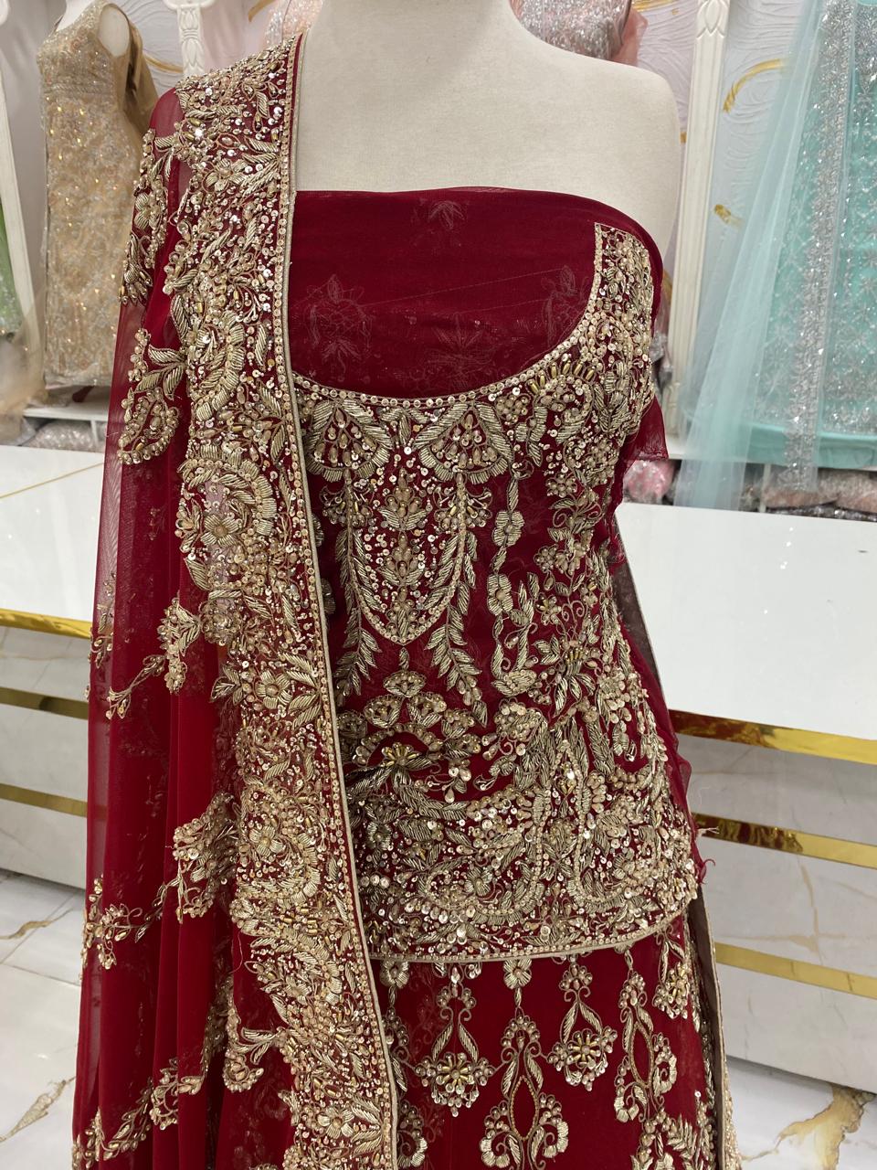 Elegant Bridal Lehenga Collection – Star Fabrics (Az6140)