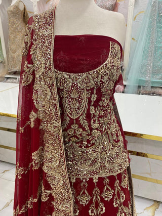 Elegant Bridal Lehenga Collection – Star Fabrics (Az6140)