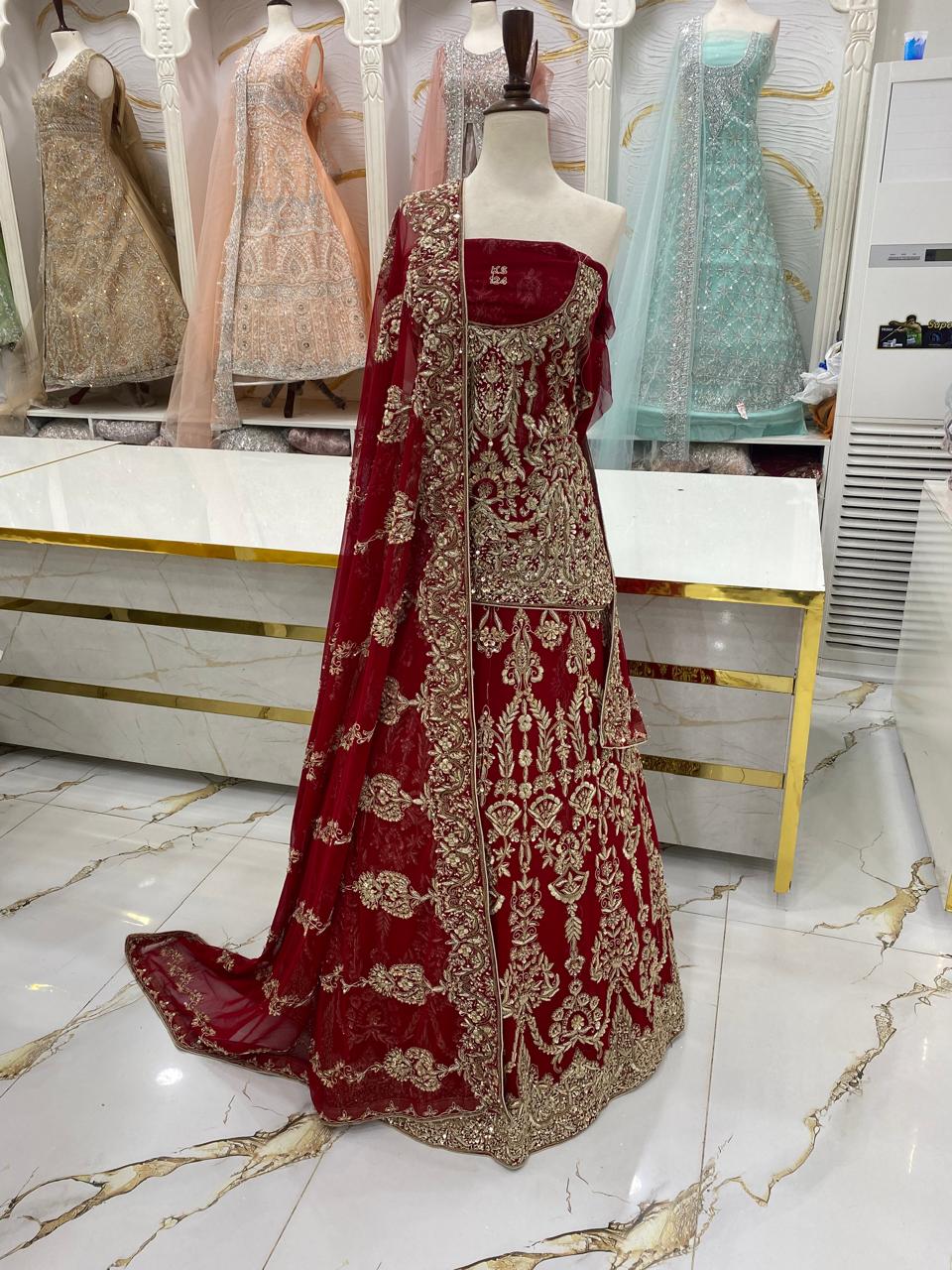 Elegant Bridal Lehenga Collection – Star Fabrics (Az5666)