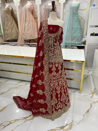 Elegant Bridal Lehenga Collection – Star Fabrics (Az5666)
