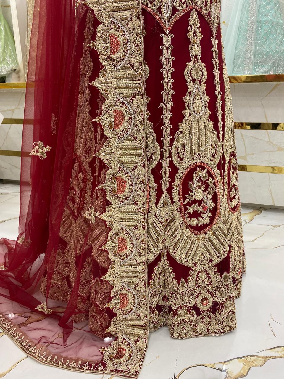 Elegant Bridal Lehenga Collection – Star Fabrics (AZ1575)