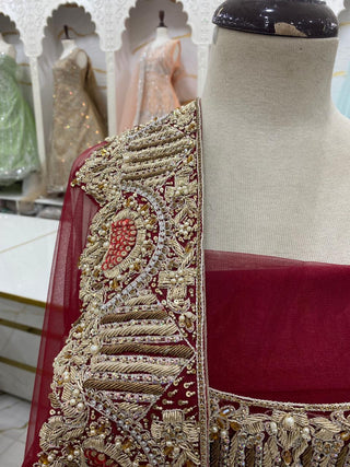 Elegant Bridal Lehenga Collection – Star Fabrics (AZ1575)