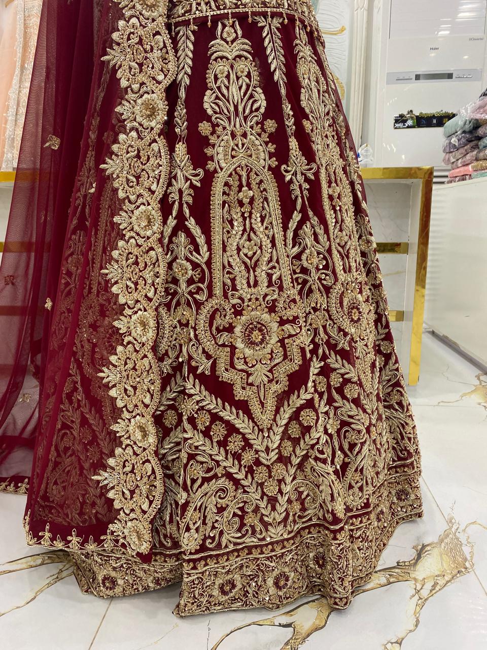 Elegant Bridal Lehenga Collection – Star Fabrics (AZ6403)