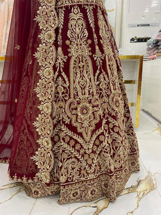 Elegant Bridal Lehenga Collection – Star Fabrics (AZ6403)