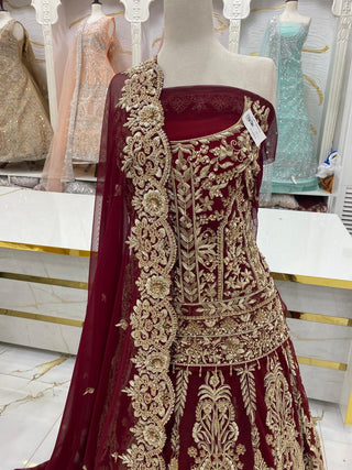 Elegant Bridal Lehenga Collection – Star Fabrics (AZ6403)