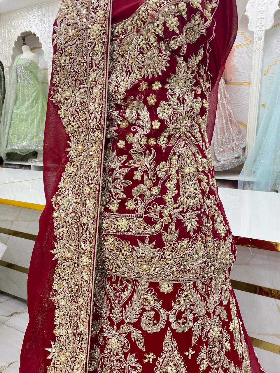 Elegant Bridal Lehenga Collection – Star Fabrics (Az5257) | Star Fabrics