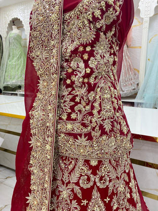 Elegant Bridal Lehenga Collection – Star Fabrics (Az5257) | Star Fabrics