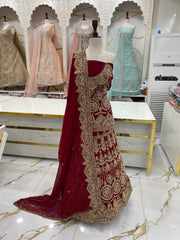 Elegant Bridal Lehenga Collection – Star Fabrics (AZ6396)