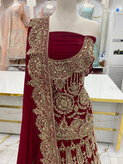Elegant Bridal Lehenga Collection – Star Fabrics (AZ6396)