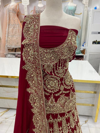 Elegant Bridal Lehenga Collection – Star Fabrics (AZ6396)