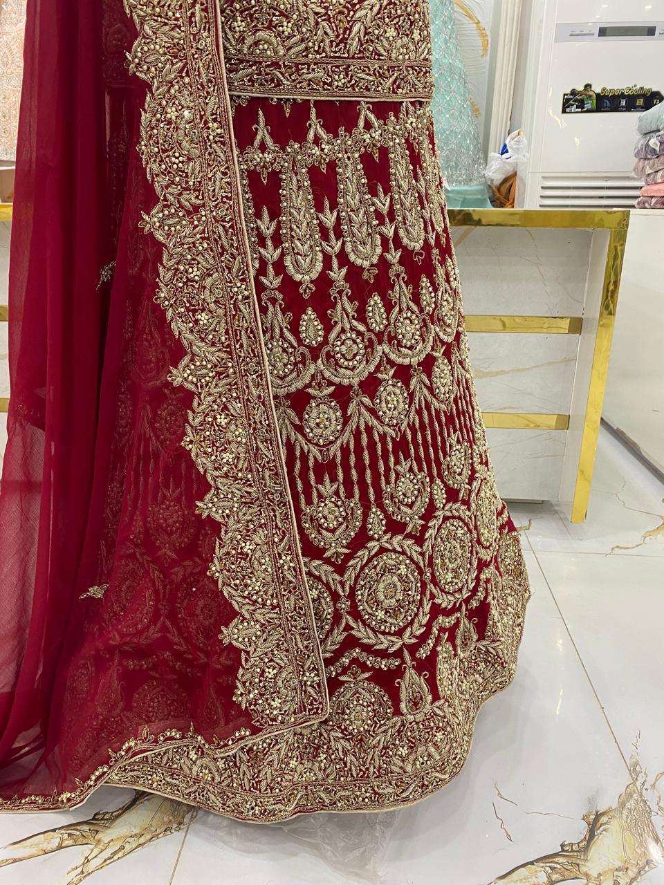 Elegant Bridal Lehenga Collection – Star Fabrics (AZ6396)