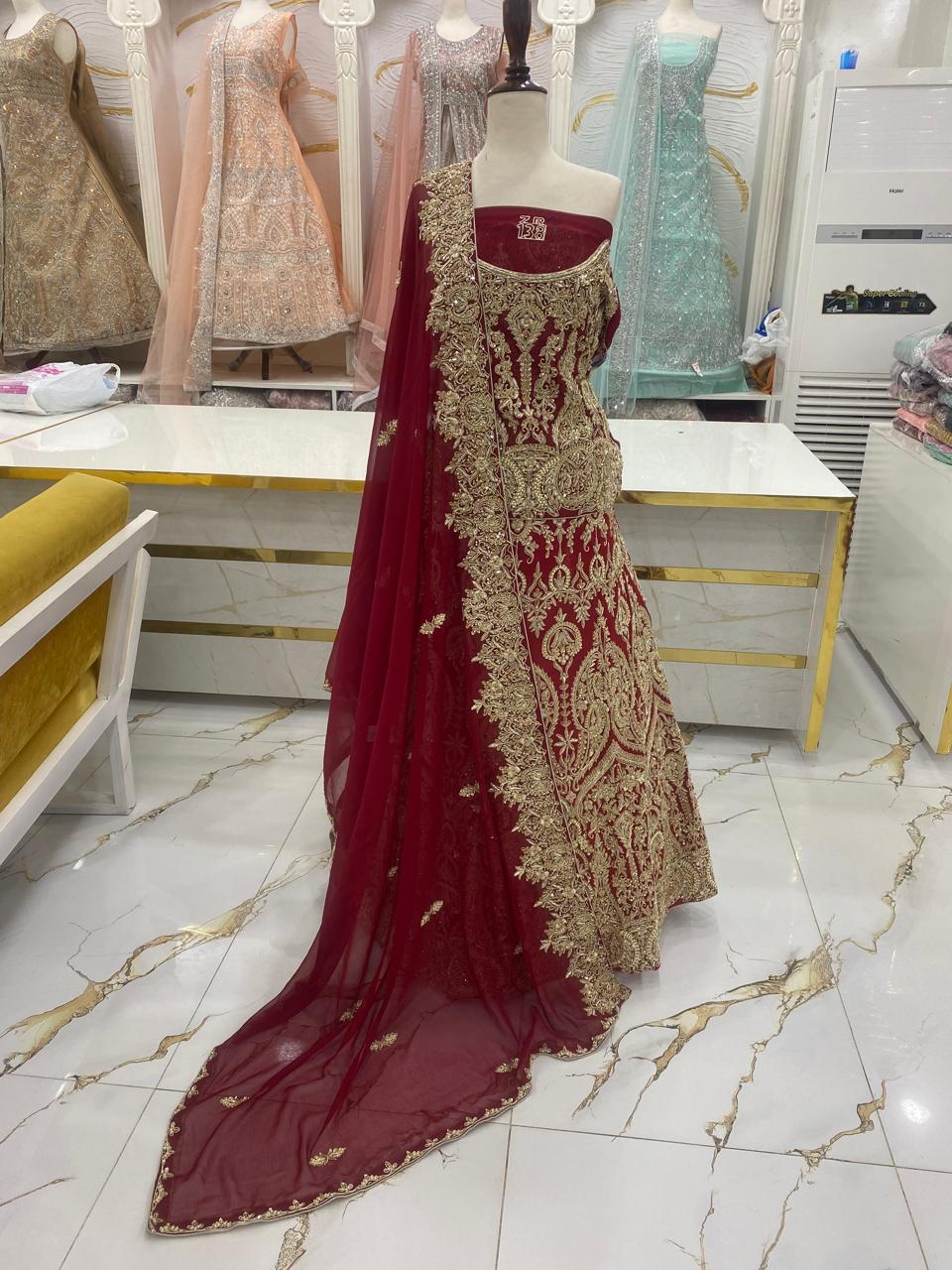 Elegant Bridal Lehenga Collection – Star Fabrics (AZ6198)