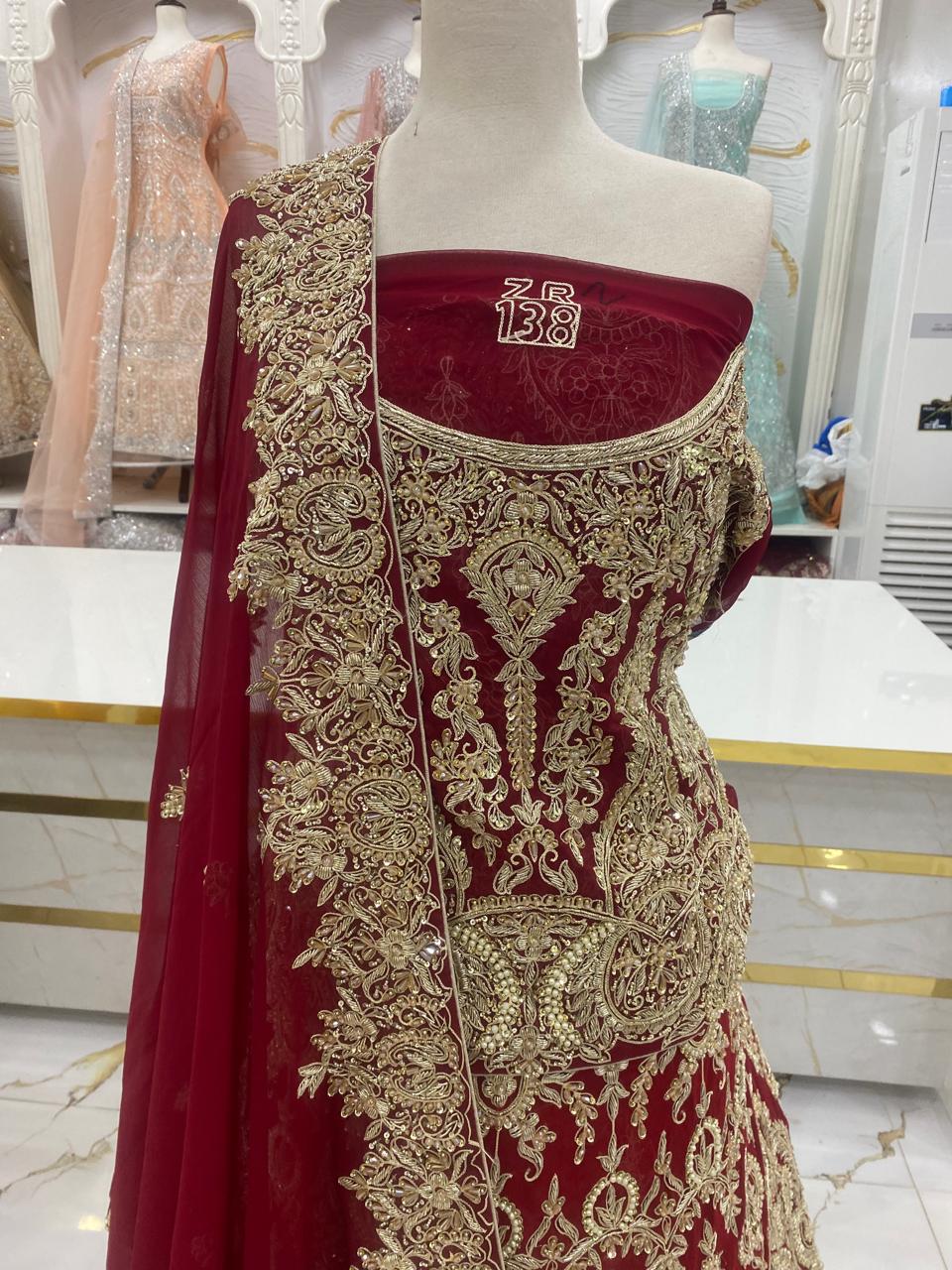 Elegant Bridal Lehenga Collection – Star Fabrics (AZ6198)