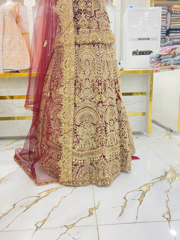 Elegant Bridal Lehenga Collection – Star Fabrics (AZ4366)