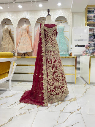 Elegant Bridal Lehenga Collection – Star Fabrics (AZ5714)