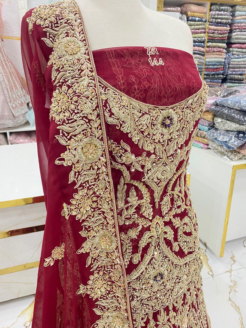 Elegant Bridal Lehenga Collection – Star Fabrics (AZ5714)