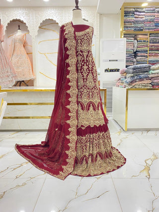 Elegant Bridal Lehenga Collection – Star Fabrics (AZ6350)