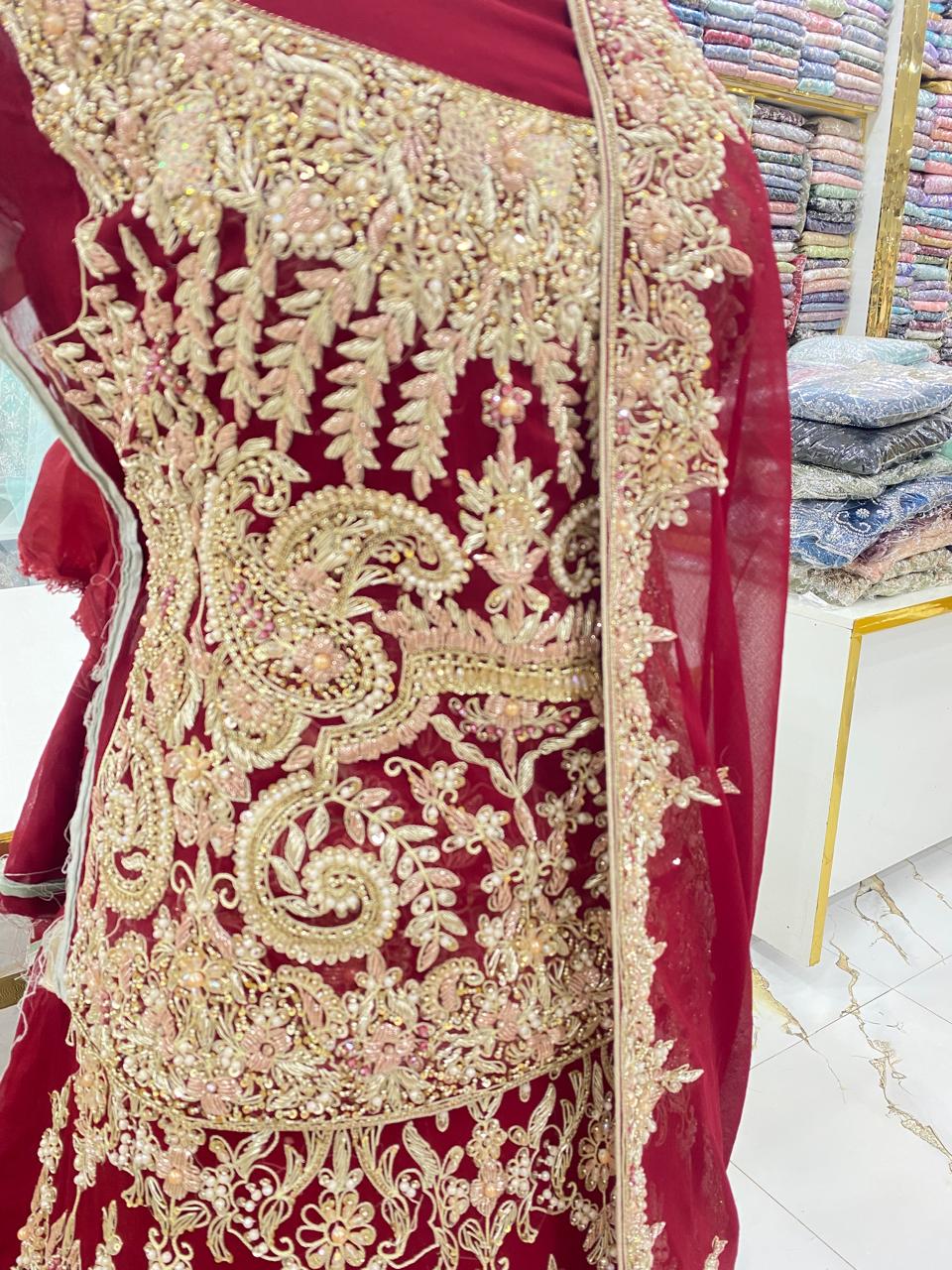 Bridal Lehenga Collection – Elegant & Luxury Wedding Wear (Az6395)