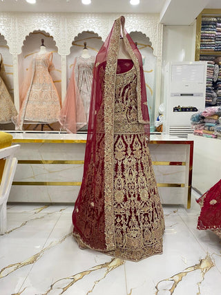 Elegant Bridal Lehenga Collection – Star Fabrics (Az6125)