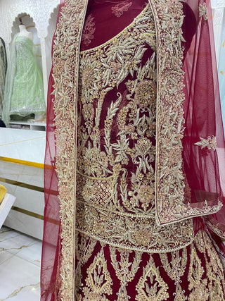Elegant Bridal Lehenga Collection – Star Fabrics (Az6125)