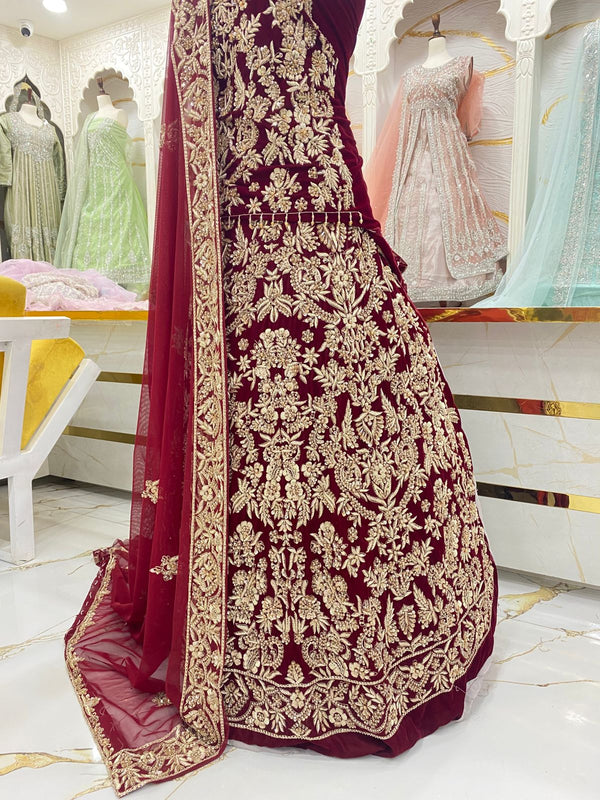Elegant Bridal Lehenga Collection – Star Fabrics (AZ4731)
