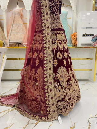 Elegant Bridal Lehenga Collection – Star Fabrics (AZ4732)