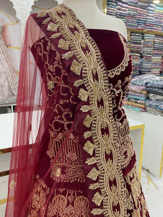 Elegant Bridal Lehenga Collection – Star Fabrics (AZ4732)