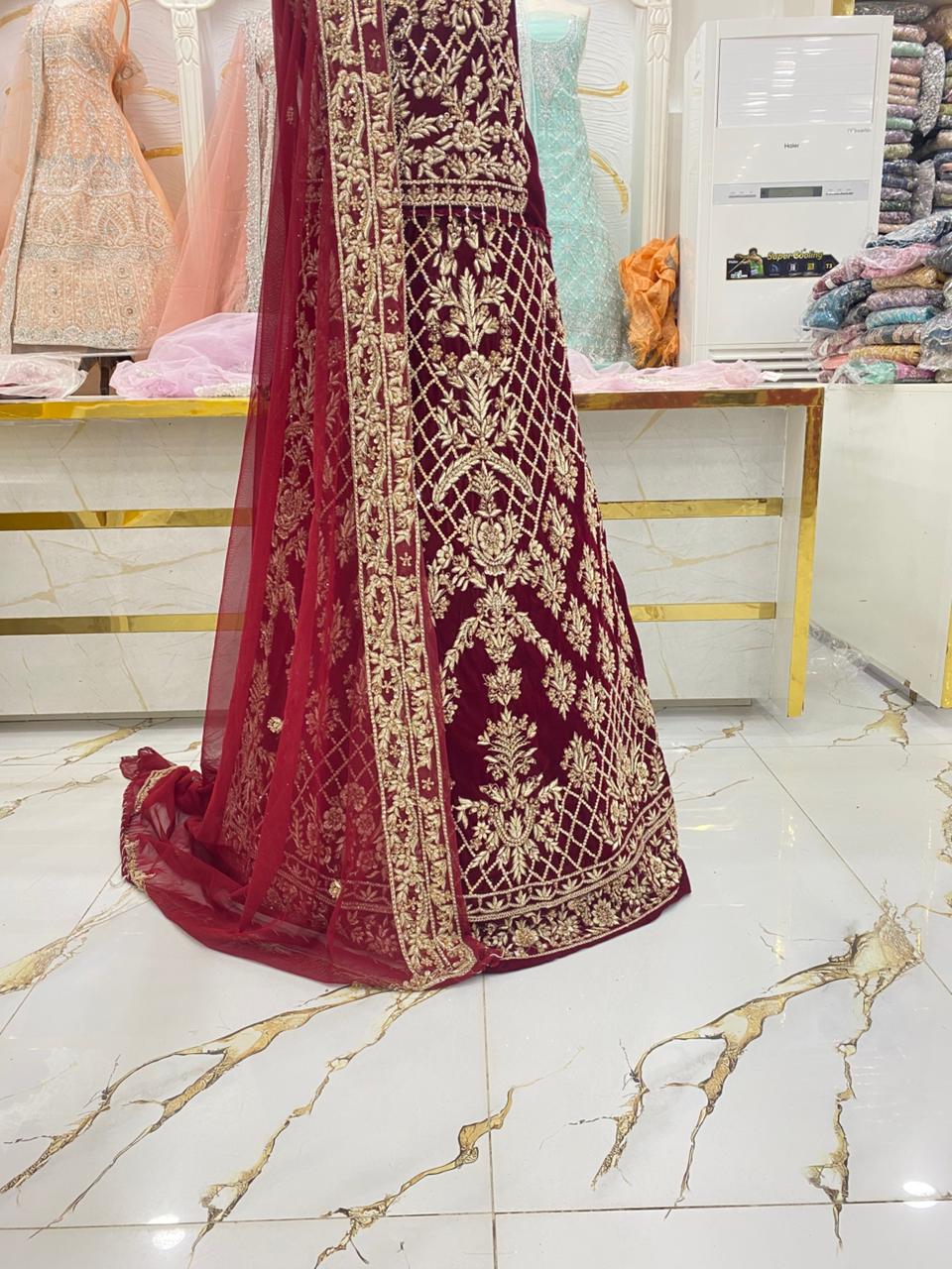 Elegant Bridal Lehenga Collection – Star Fabrics (AZ5532)