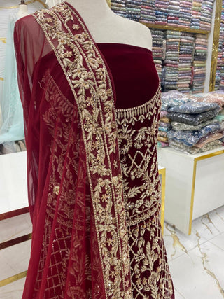 Elegant Bridal Lehenga Collection – Star Fabrics (AZ5532)
