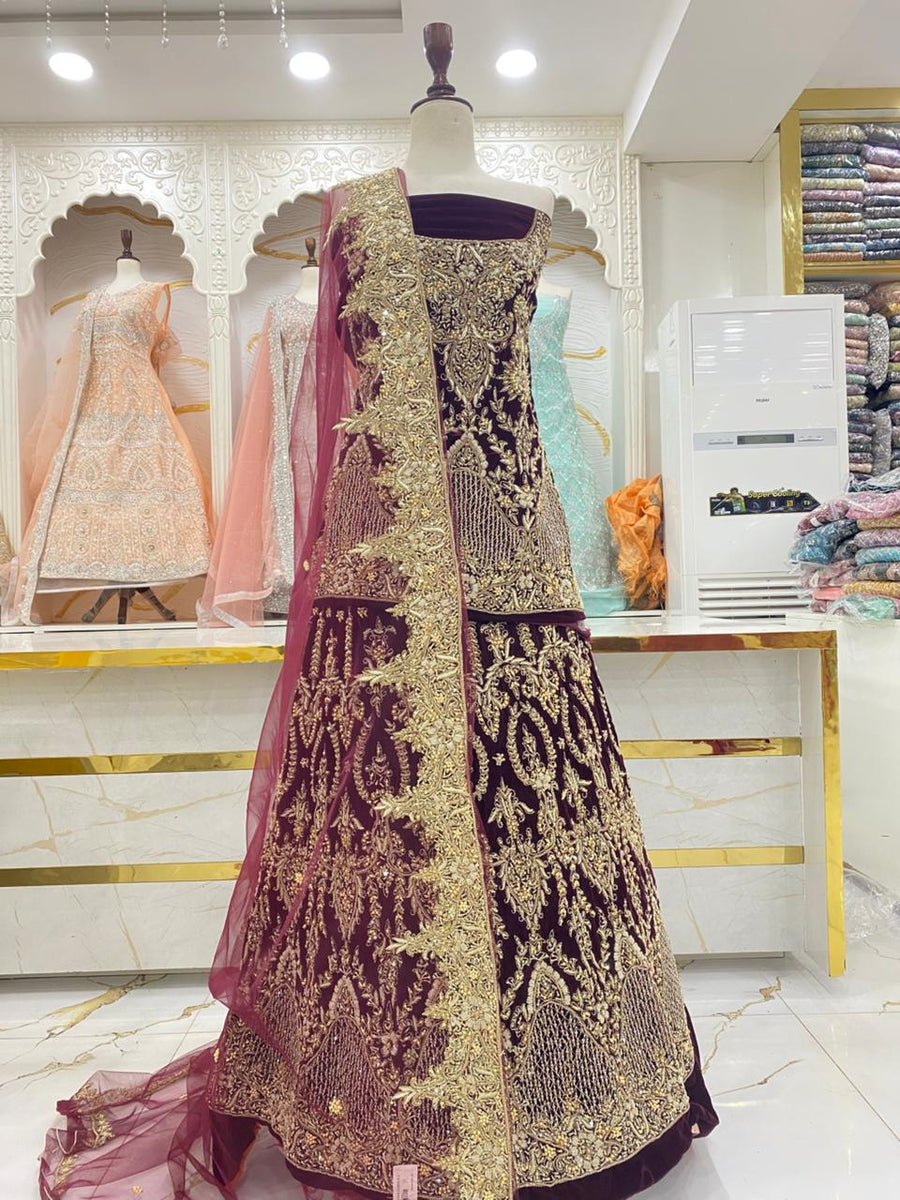 Elegant Bridal Lehenga Collection – Star Fabrics (AZ6336)