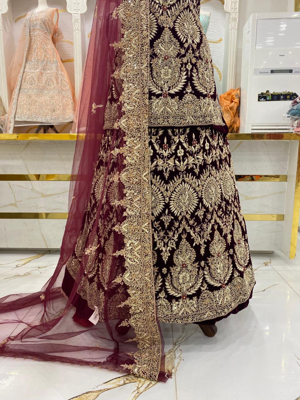 Elegant Bridal Lehenga Collection – Star Fabrics (AZ6336)