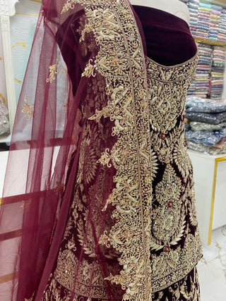 Elegant Bridal Lehenga Collection – Star Fabrics (AZ6336)