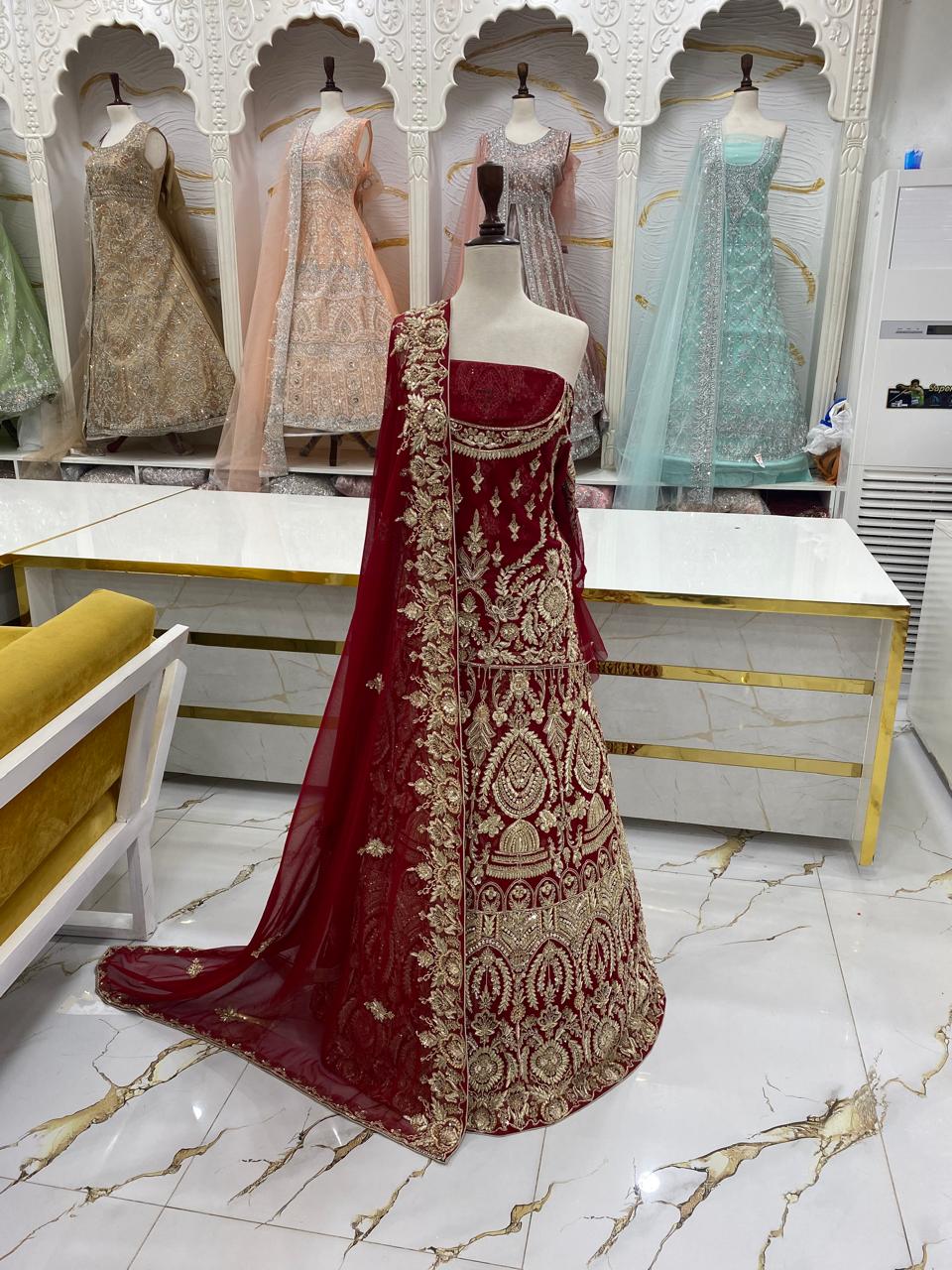 Elegant Bridal Lehenga Collection – Star Fabrics (AZ5515)