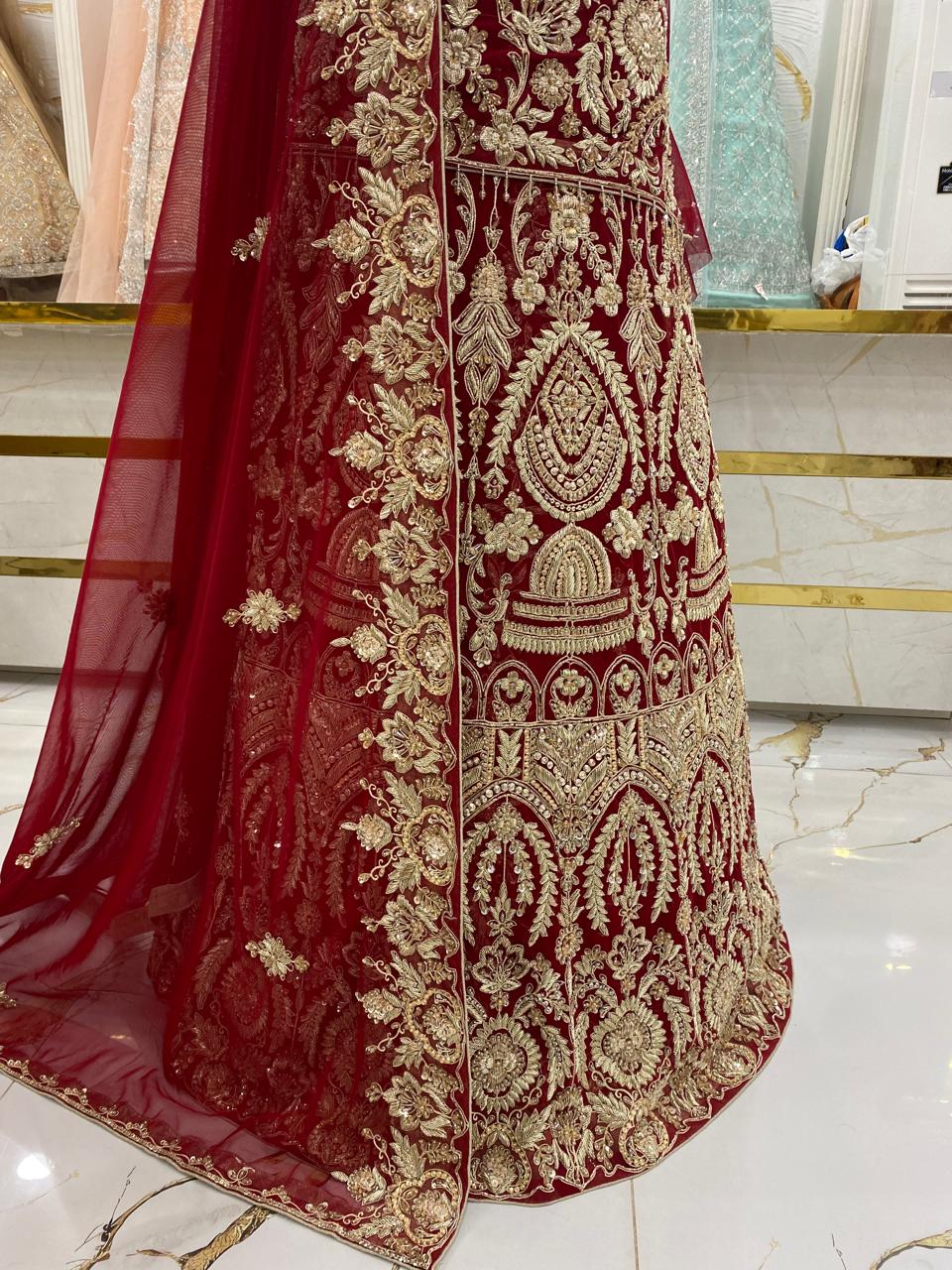 Elegant Bridal Lehenga Collection – Star Fabrics (AZ5515)