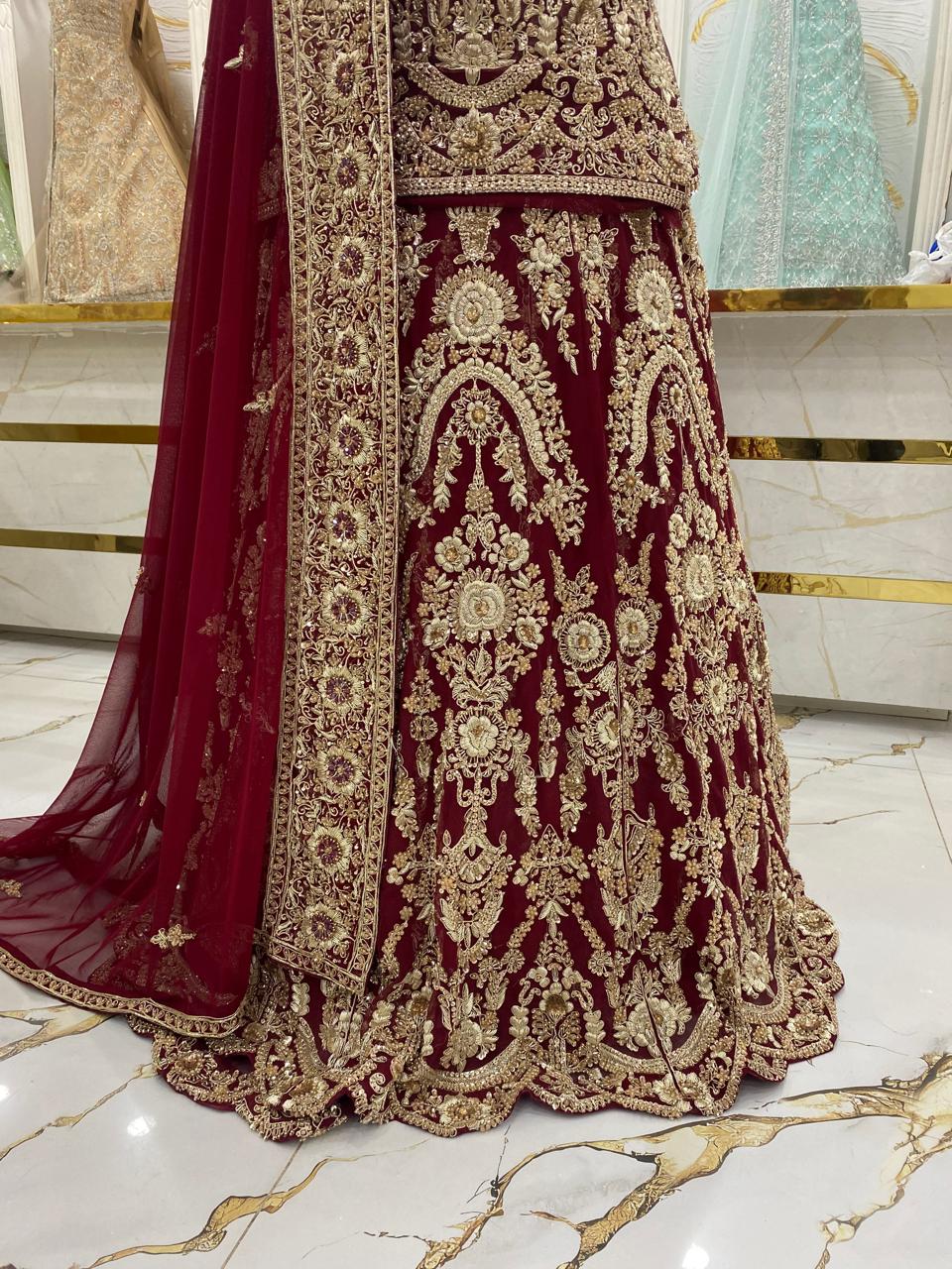Elegant Bridal Lehenga Collection – Star Fabrics (AZ6407)