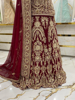 Elegant Bridal Lehenga Collection – Star Fabrics (AZ6407)
