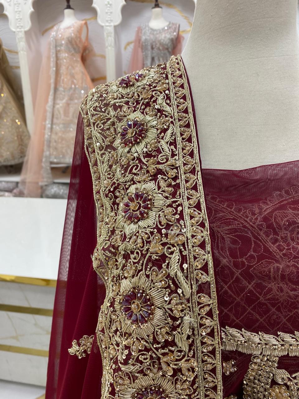 Elegant Bridal Lehenga Collection – Star Fabrics (AZ6407)