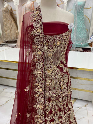 Elegant Bridal Lehenga Collection – Star Fabrics (AZ4582)