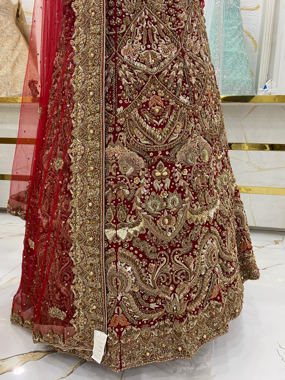 Elegant Bridal Lehenga Collection – Star Fabrics (AZ1488)