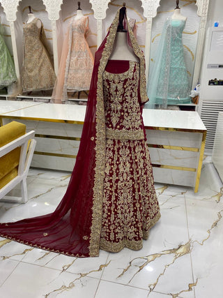 Elegant Bridal Lehenga Collection – Star Fabrics (AZ6157)