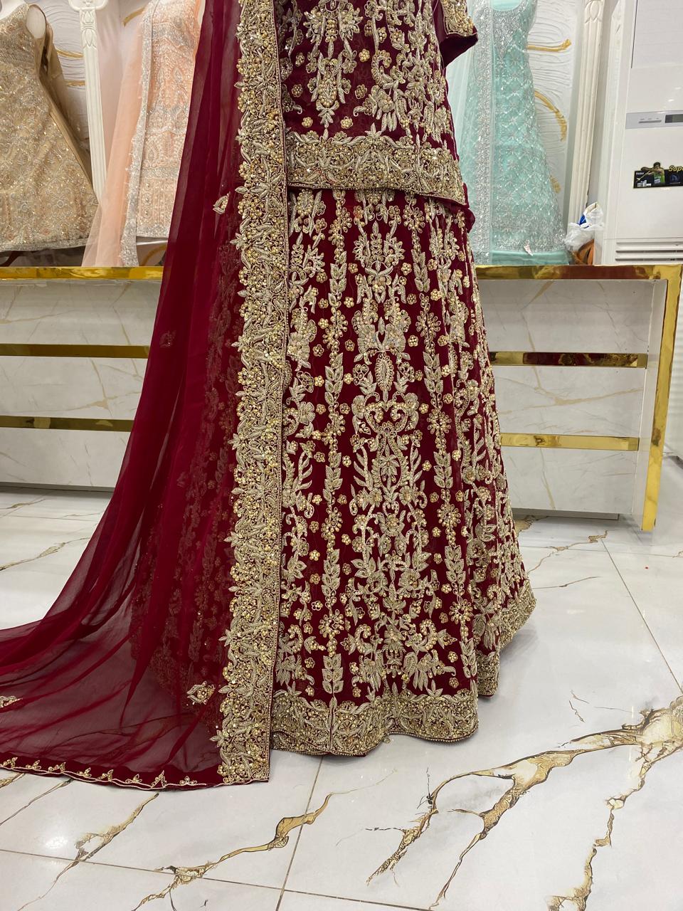 Elegant Bridal Lehenga Collection – Star Fabrics (AZ6157)