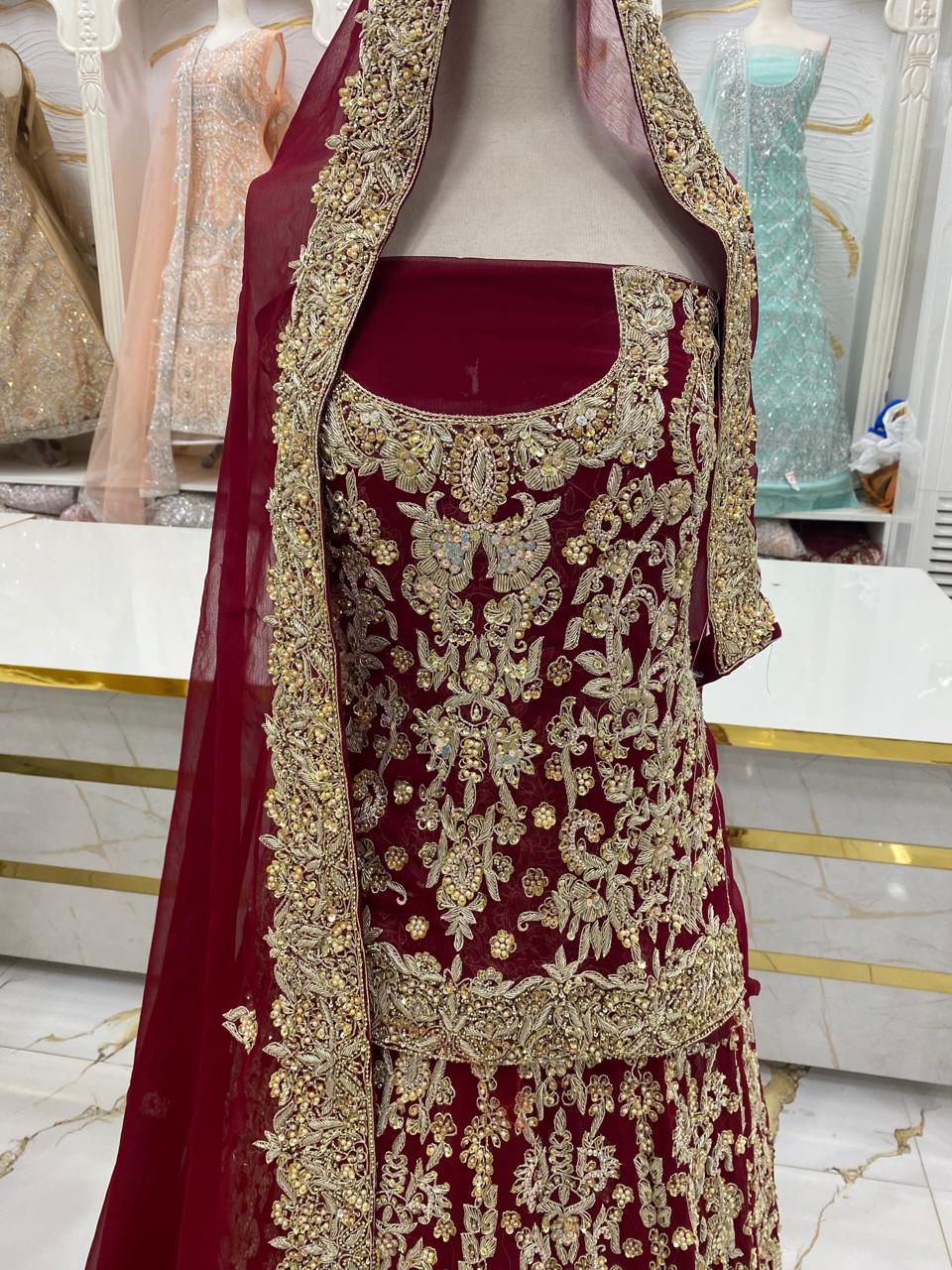 Elegant Bridal Lehenga Collection – Star Fabrics (AZ6157)