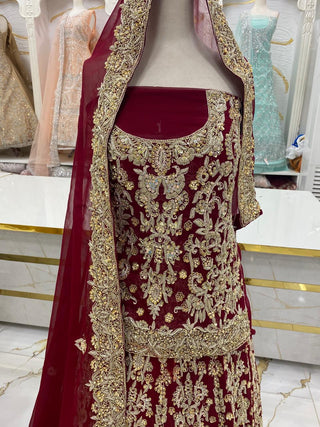 Elegant Bridal Lehenga Collection – Star Fabrics (AZ6157)