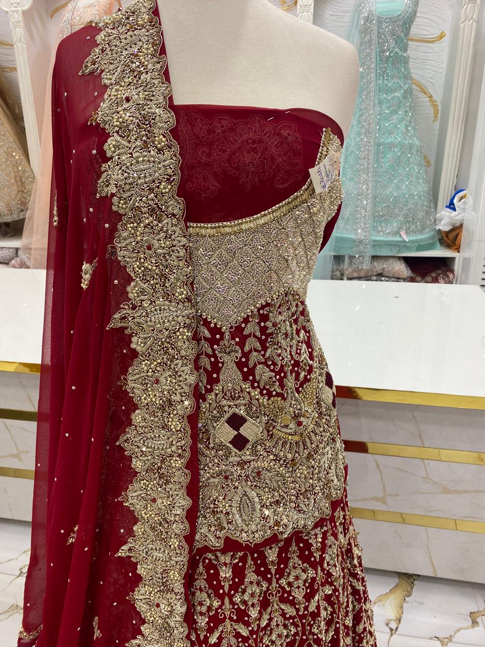 Elegant Bridal Lehenga Collection – Star Fabrics (AZ1286)