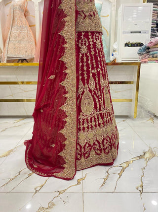 Elegant Bridal Lehenga Collection – Star Fabrics (AZ4455)
