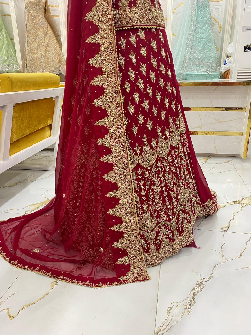 Elegant Bridal Lehenga Collection – Star Fabrics (AZ4608)