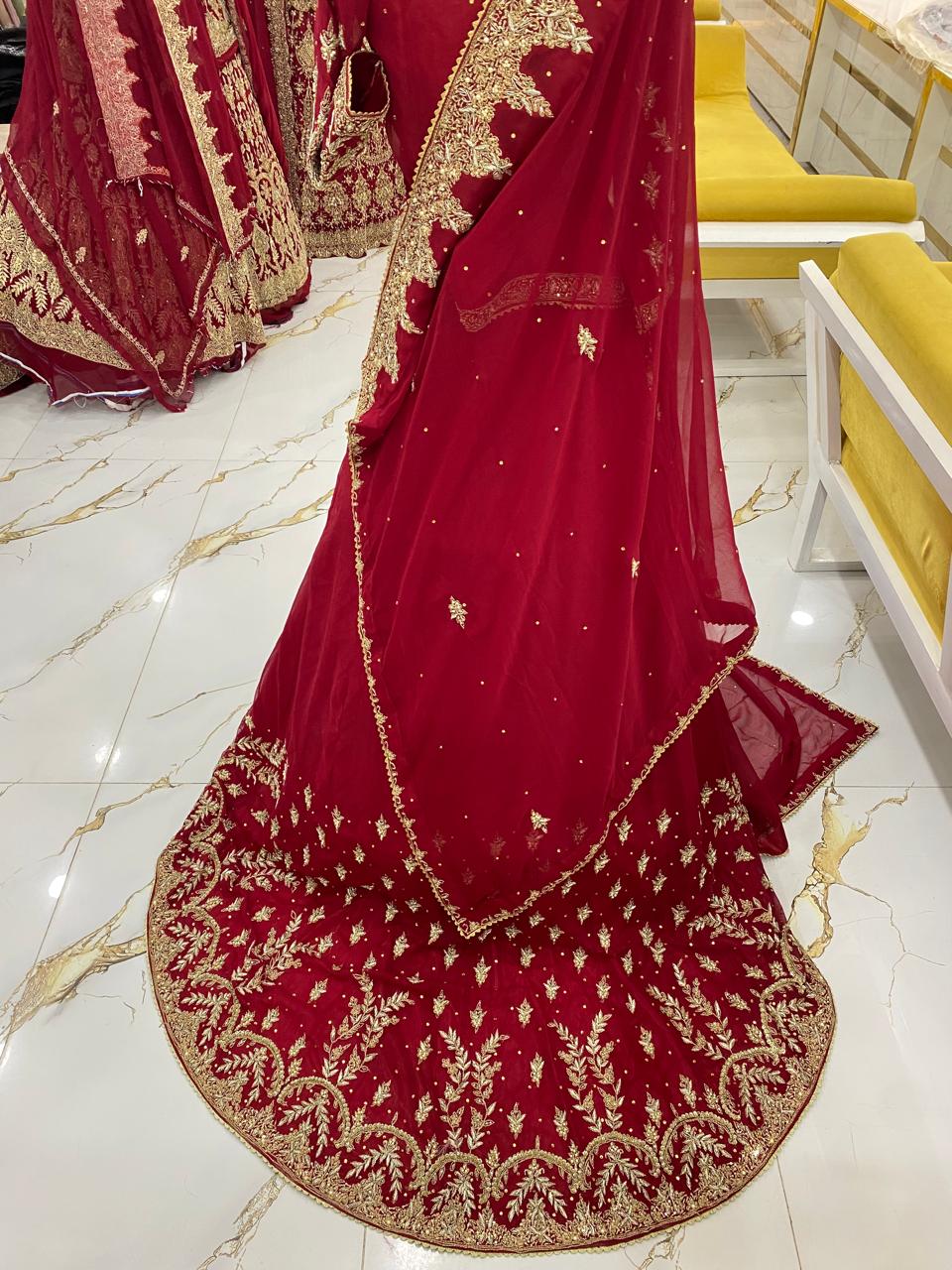 Elegant Bridal Lehenga Collection – Star Fabrics (AZ4608)