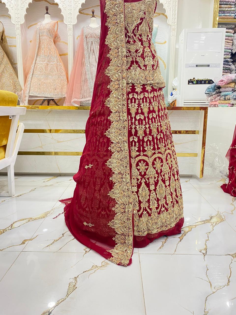 Elegant Bridal Lehenga Collection – Star Fabrics (AZ4489)