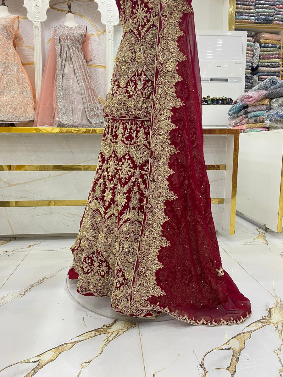 Elegant Bridal Lehenga Collection – Star Fabrics (AZ5276)