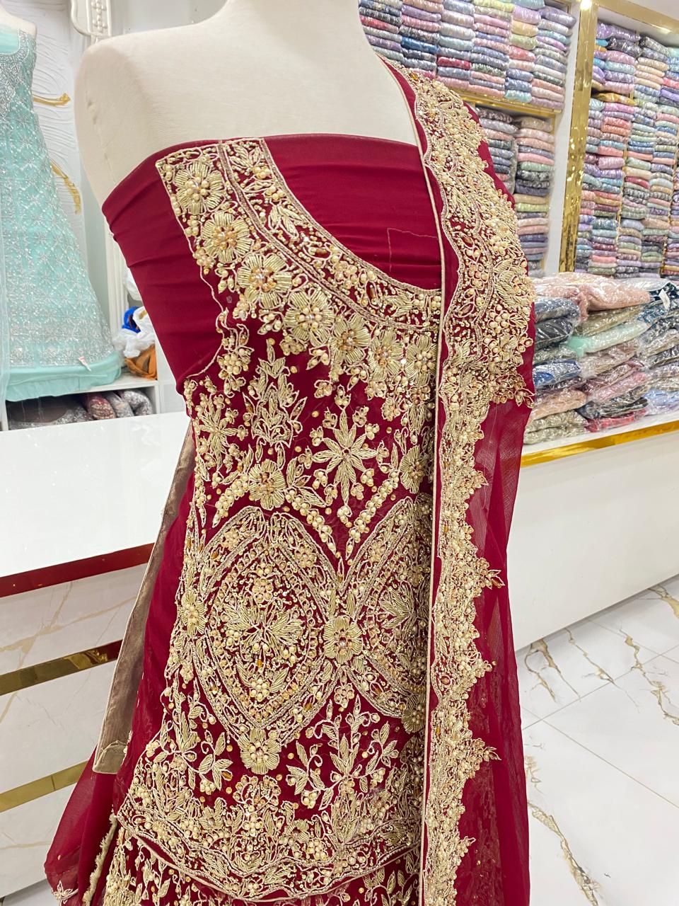 Elegant Bridal Lehenga Collection – Star Fabrics (AZ5276)